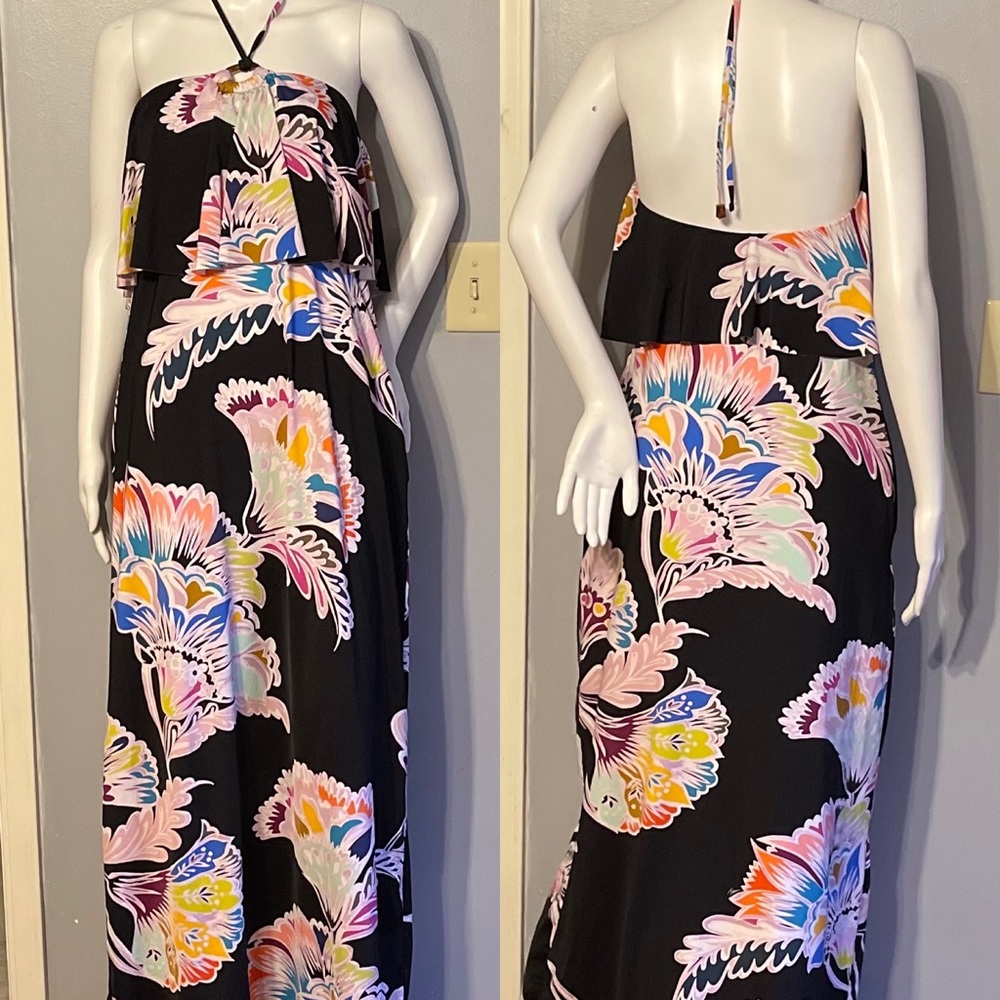 Trina Turk Seychelles Maxi Dress Size M
